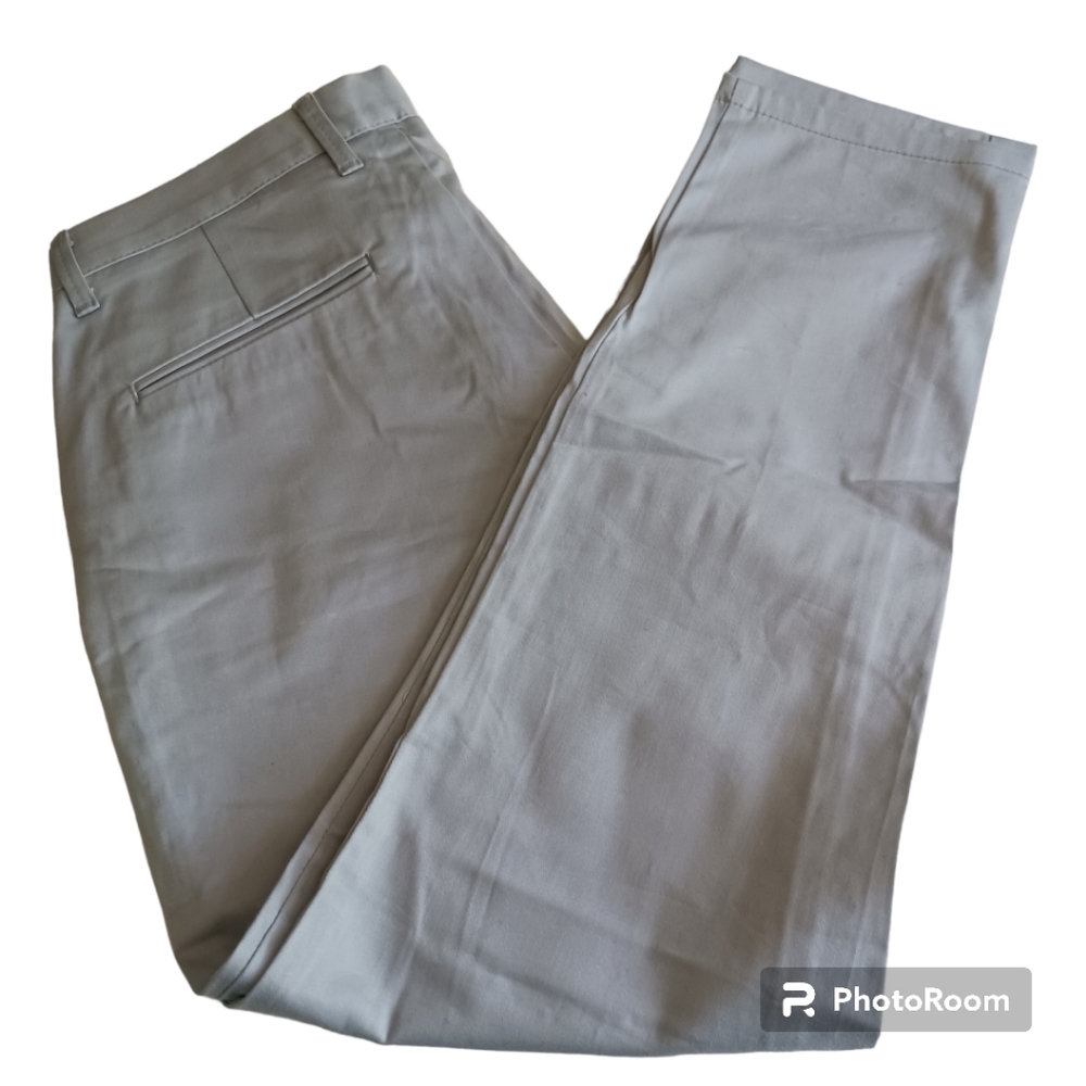 Zara Man Basic Collection Mens Size 31 gray chino pants dress